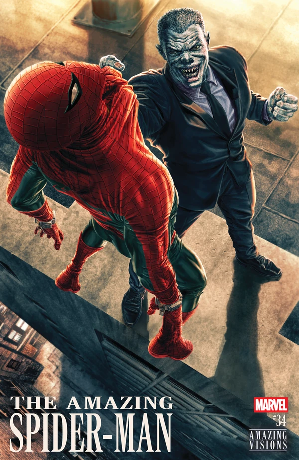 Amazing Spider-Man: Lee Bermejo Amazing Visions Variant #34 - Cover 4